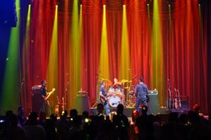 Band Playing on Stage