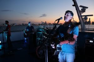 Mike on a Boat - Mike and Joe Band